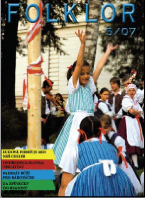Vyšlo páté číslo časopisu Folklor
