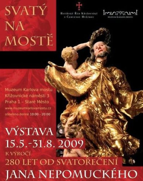 Svatý na mostě - unikátní výstava v muzeu Karlova mostu