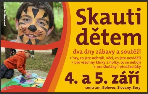 Skauti dětem, dva dny plné her a zábavy v Plzni