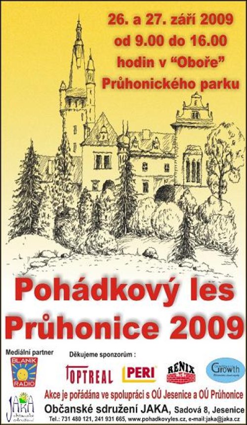 Pohádkový les 2009 je již o víkendu