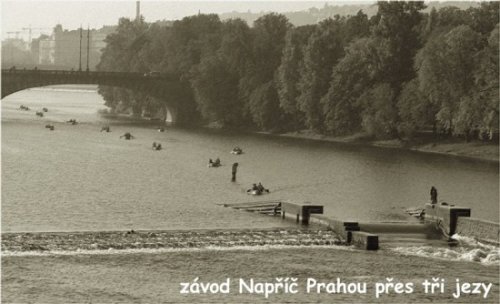 Napříč Prahou &#8211; přes tři jezy
