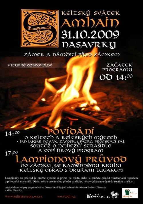 V pátek odlévat bronz pravěkou metodou, v sobotu oslavit Samhein