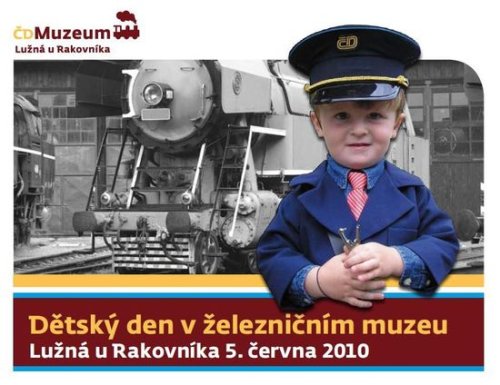 Dětský den v železničním muzeu