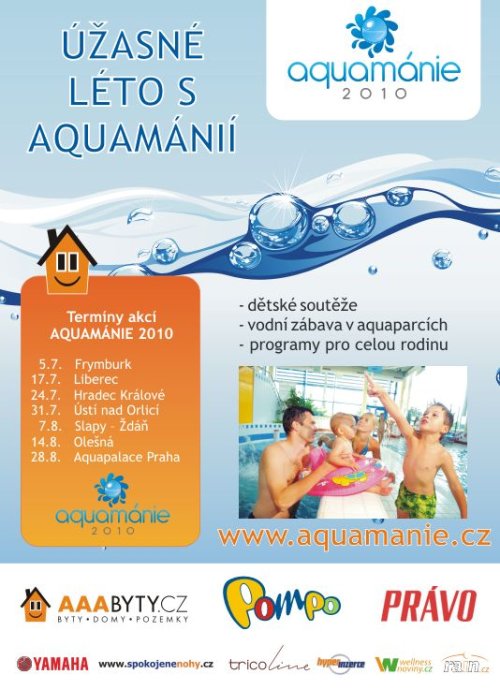 Aquamánie rozbouří české aquaparky