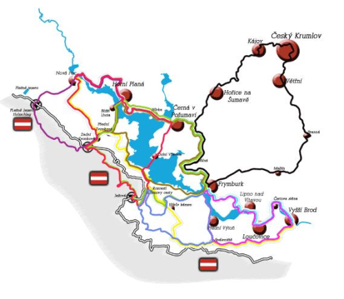 Otevírání cyklistické sezony u šumavského moře