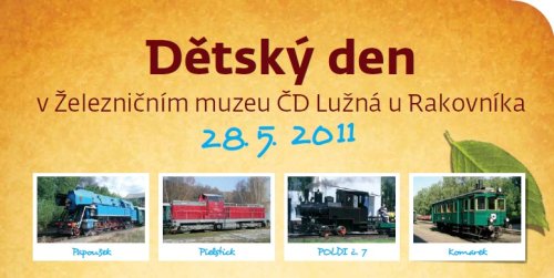 Parním vlakem přímo do dětského dne