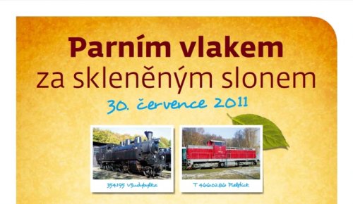 Parním vlakem za skleněným slonem