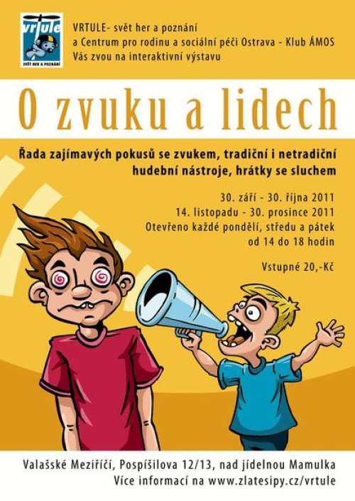 Vrtule otevírá novou interaktivní výstavu O zvuku a lidech
