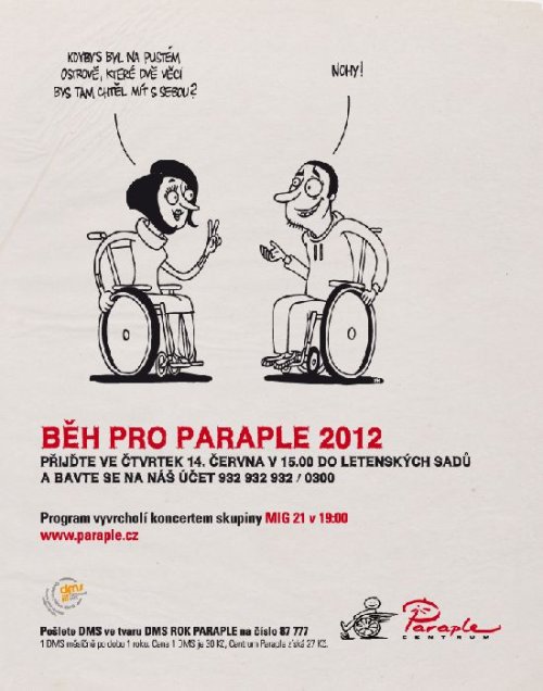 Běželo se pro Paraple 2012