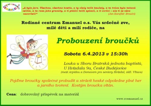 Jarní probouzení broučků