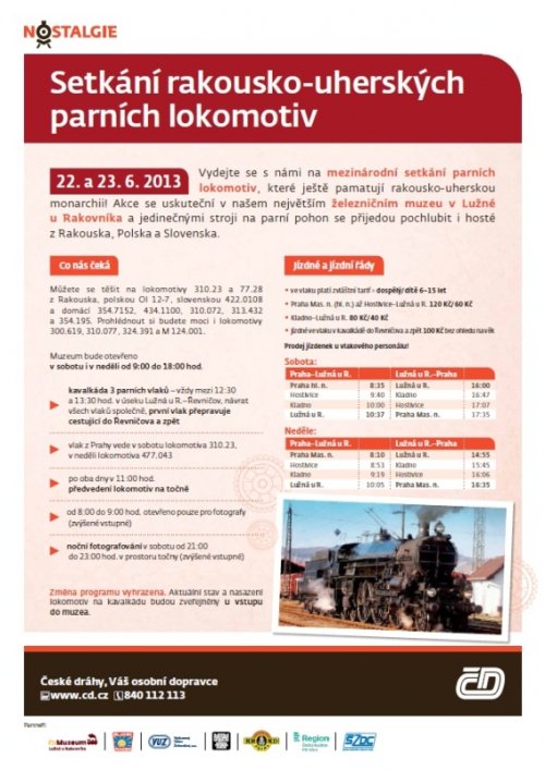 Setkání rakousko-uherských parních lokomotiv
