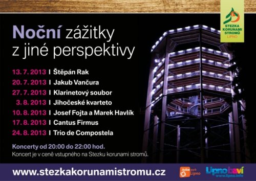 Prázdninová romantika na Stezce korunami stromů Lipno