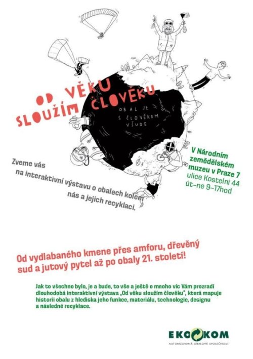 Od věku sloužím člověku: výstava o obalech a jejich recyklaci