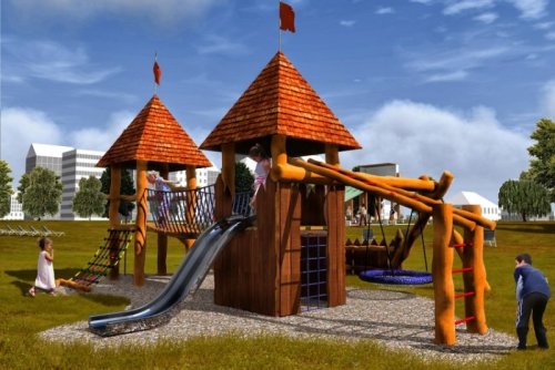 NOMERA wood představila nabídku dětských hřišť na rok 2014
