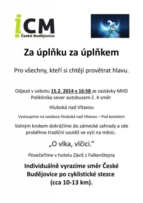 Výlet O úplňku za úplňkem
