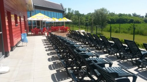 Aquacentrum Šutka láká na venkovní terasu s výhledem