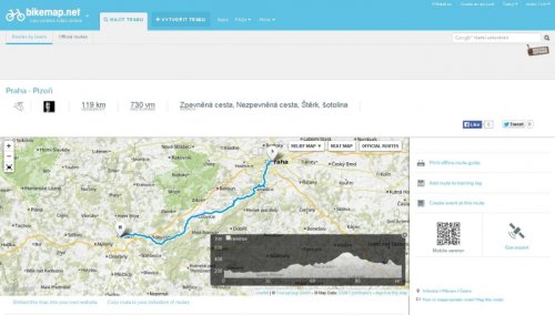 Stránky pro cyklisty