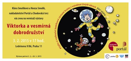 Komiksová výstava o Viktorce pokračuje v Chodovské tvrzi